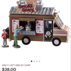 Lemox JOE'S SMOKE SHACK TRUCK #93443 Chrismas  Village 