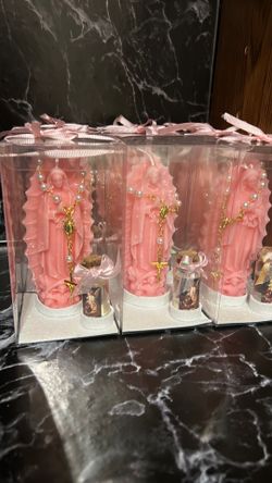 Virgen de Guadalupe Candle