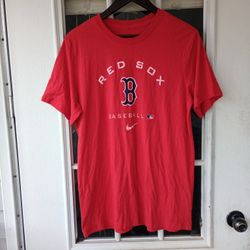 Boston Red Sox Nike MBL Authentic Dri-fit Short Sleeve Tee Shirt Sz L