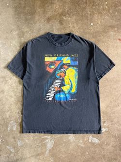 Vintage 1994 Faded Margaret Slade Kelly Jazz Tee (X-Large)