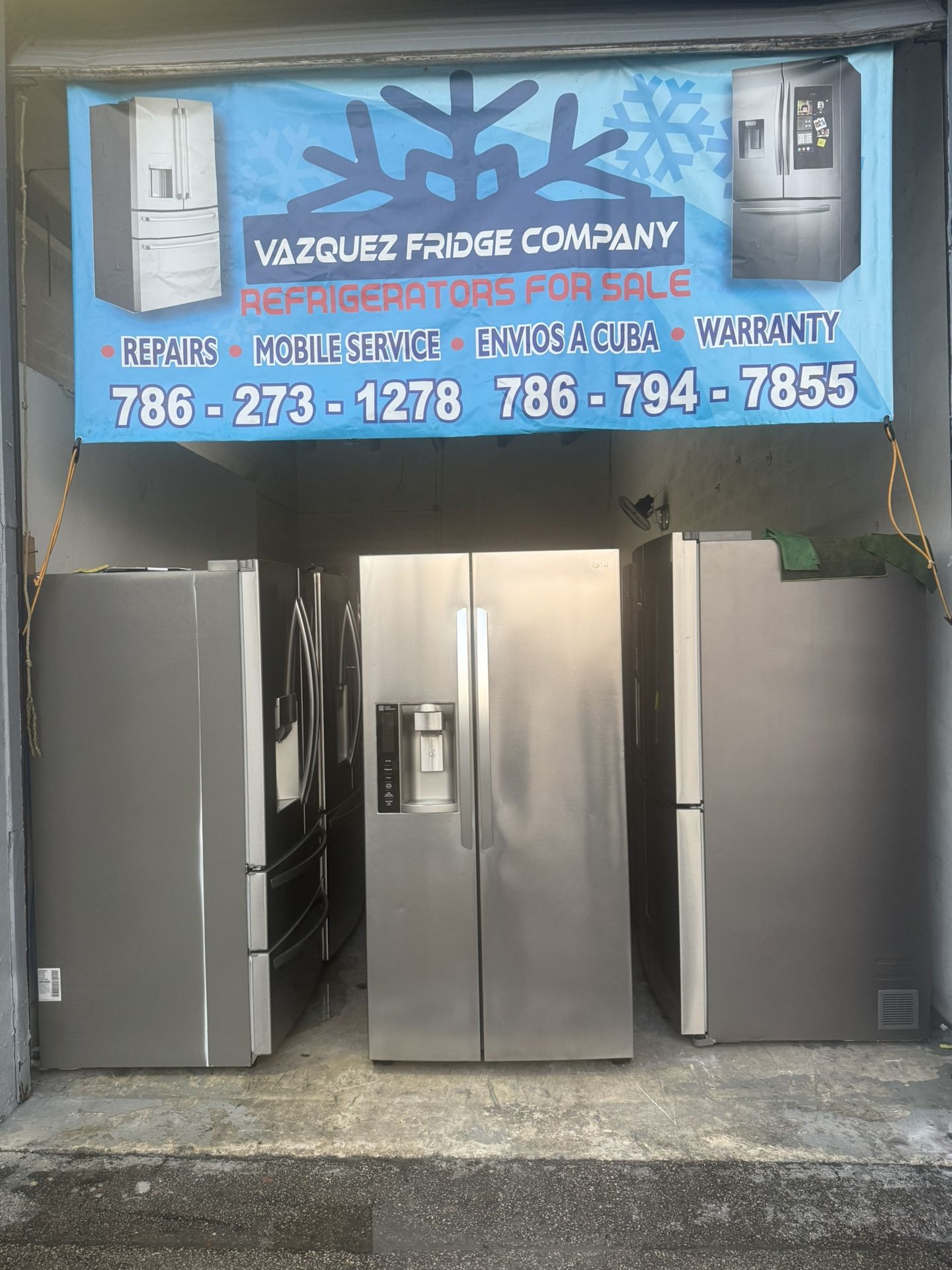 Nevera, Refrigerator LG, 36x33x69, Warranty 3 Months, Delivery Available
