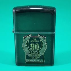 Harley Davidson The Reunion 90 Years Anniversary Zippo Lighter in Tin New with Seal