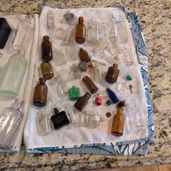 Vintage Bottles Small And Mini Make Offer For All Or Separate 