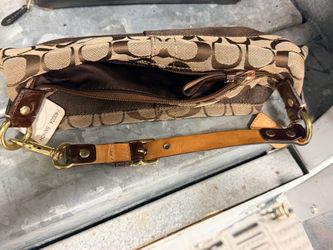 Coach Signature Canvas Shoulder Bag