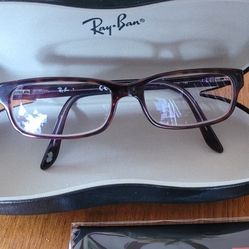Authentic Ray-ban Eyeglasses Frame RB 5187 2442 52 16 140 $50. Pick-up In Aurora. 