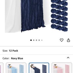 Navy Blue Table Runners 