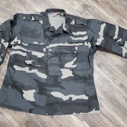 PROPPER Urban Camo battle mtp  tactical Army SHIRT  airsoft X Large 