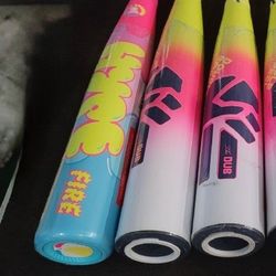 TRAVEL - USSSA  - 2 3/4 BARREL  - EASTON  - RAWLINGS 