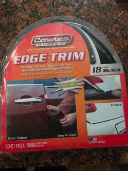 Cowles Custom Black Edge Trim 18 Feet