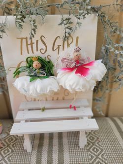 handmade flower fairy