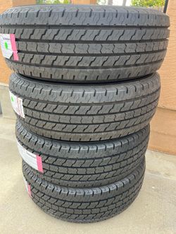 4 new tires 265/70/17 asking $600
