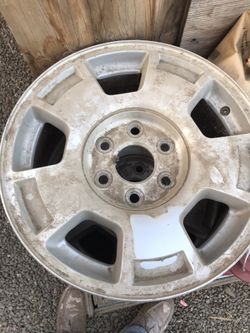 2011 Chevy Silverado wheels