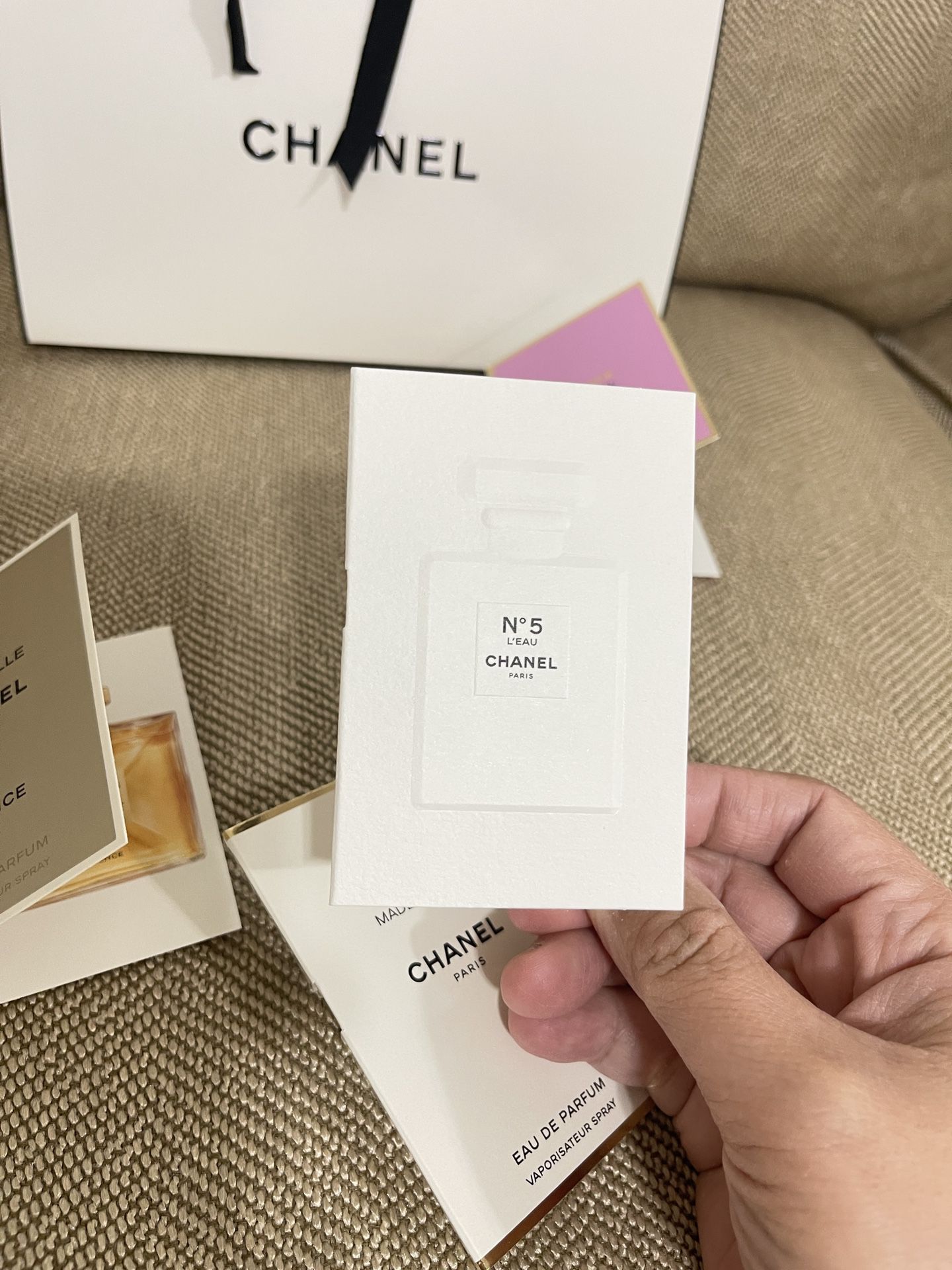 Chanel perfume mix samples set