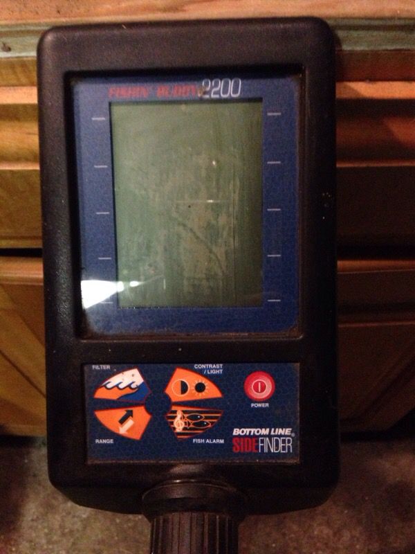 Fishing Buddy 2200 bottom line side finder. for Sale in Colchester, CT -  OfferUp