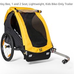Burley Bee, 1 & 2 Seat Lightweight, Kids Bike-Only Trailer