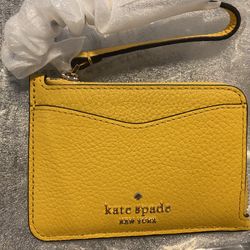 New!  Kate Spade Sm Slim Card Holder Wristlet 🌻