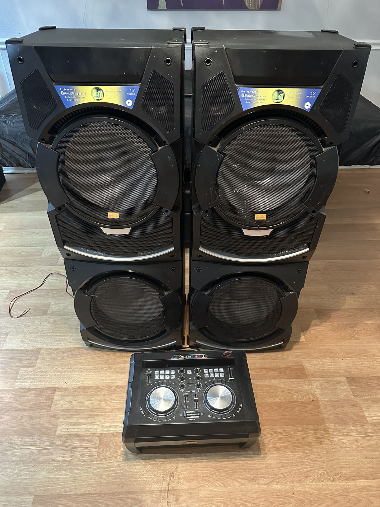 Edison Professional Dual System Player