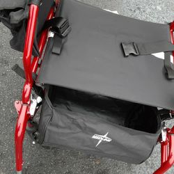 Transport Chair And Walk Behind Rollator