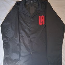 100 Thieves LA Los Angeles Lock-up Coaches Jacket Black XL with tag
