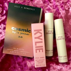 Kylie Cosmetics Lipstick and Wisp Lash Set