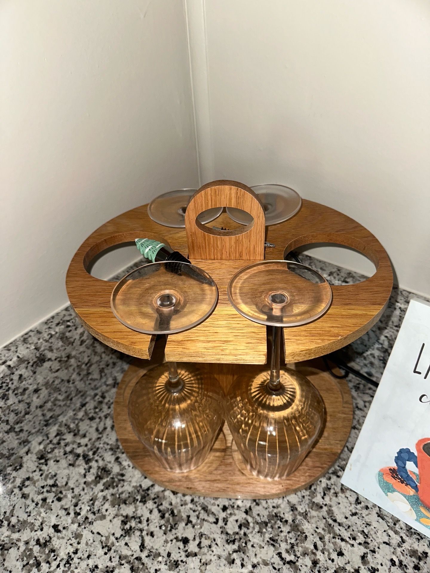 Wine glass holder