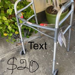 Excellent Condition, Walker And Crutches