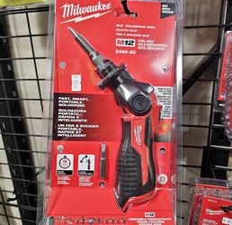 Milwaukee M12 12-Volt Lithium-Ion Cordless Soldering Iron (Tool-Only)
