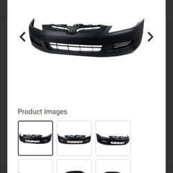03 Honda Accord Bumper