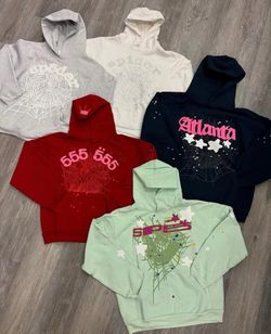 Sp5der hoodies different colors