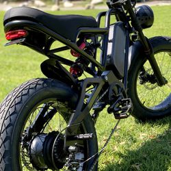 🤯🤯Experience the future of riding with our Full Suspension 1500 Watt E Bike!