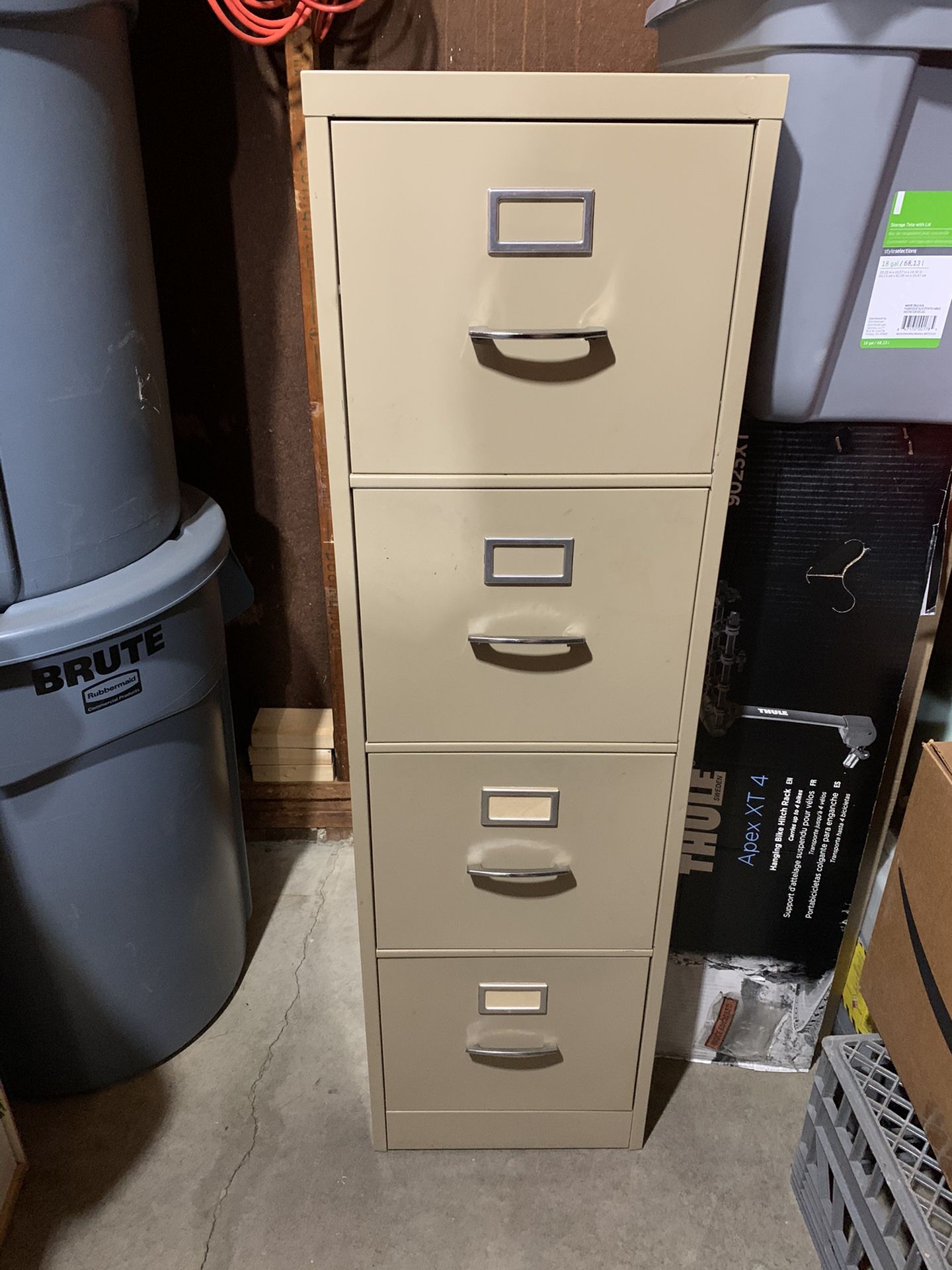 4-drawer filing cabinet - (pending sale)