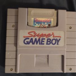 Super Game Boy Adapter/ Super Mario Land