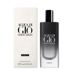 Sealed New ACQUA di GIO - Spray Parfum - Giorgio Armani Mini for Men - 15 mL (.5 fl oz)