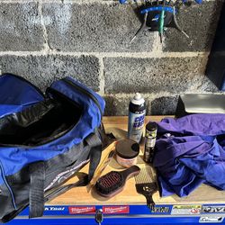 Barber Duffel Bag With Supplies