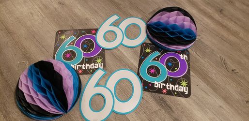 60th birthday decorations