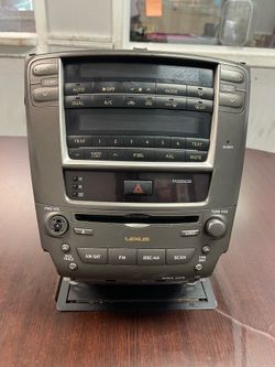 🔥 OEM Lexus IS250 / IS350 Factory Radio & Climate Control Unit + Clock (2006–2009) 🔥