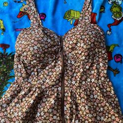 Brown Large Blouse