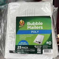 16 pack Duck Bubble Mailers OBO