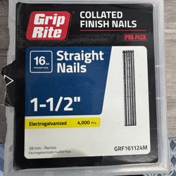 16ga 1 1/2 in straight nails 