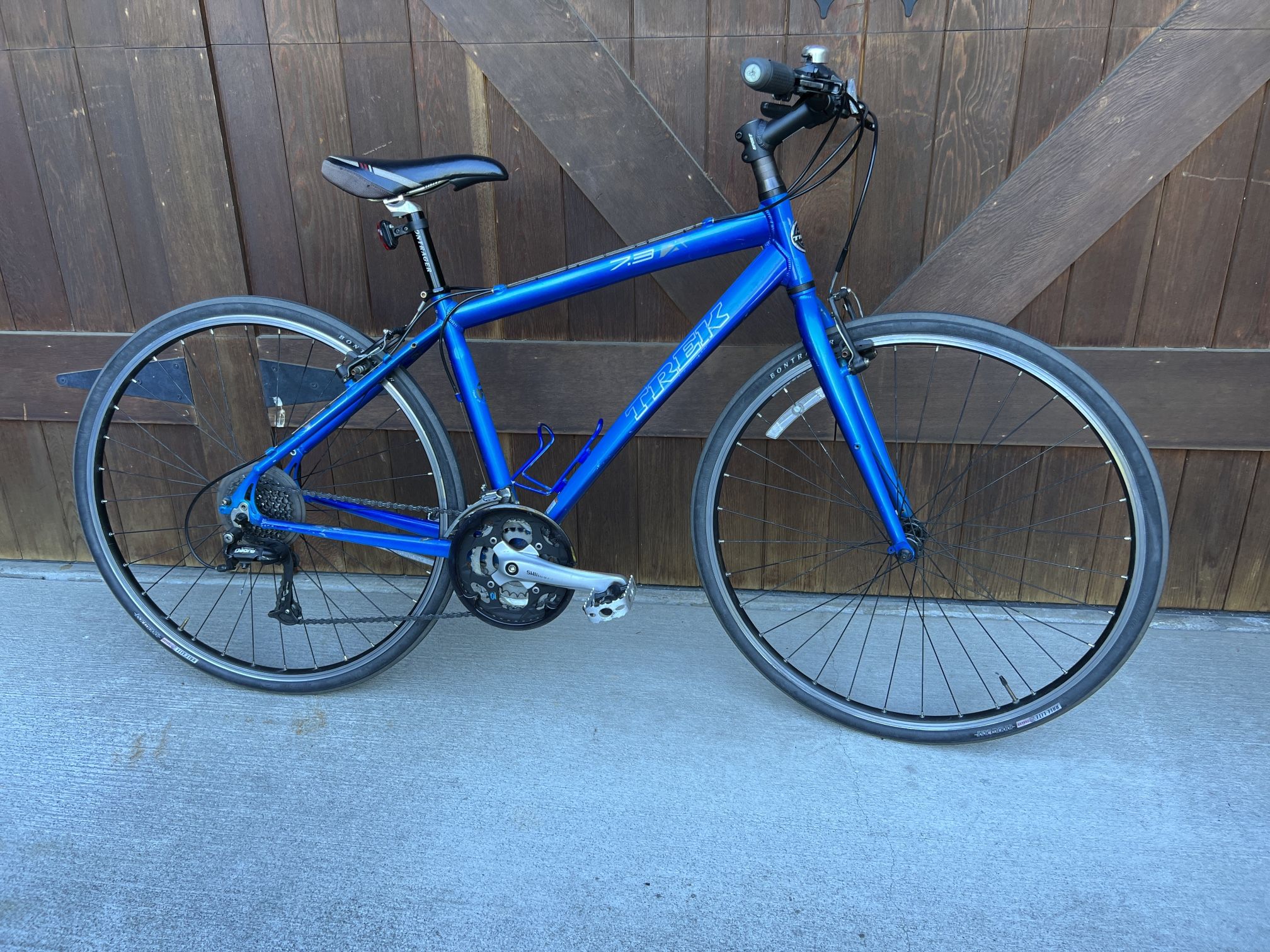 Trek 7.3 fx blue new arrivals