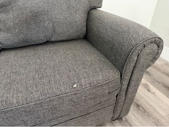 Gray couches