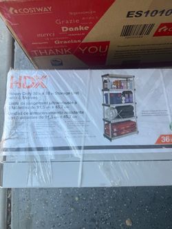 HDX Heavy Duty 5-Shelf Storage Unit 36x18 in