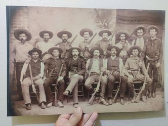 Historic photo print 1880s Texas rangers 12x18
