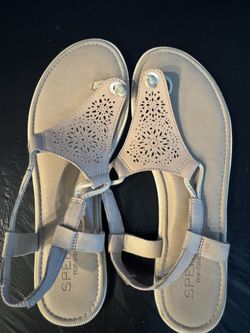 Women’s Sperry Top - sided Sandals, Tan Color, size 8