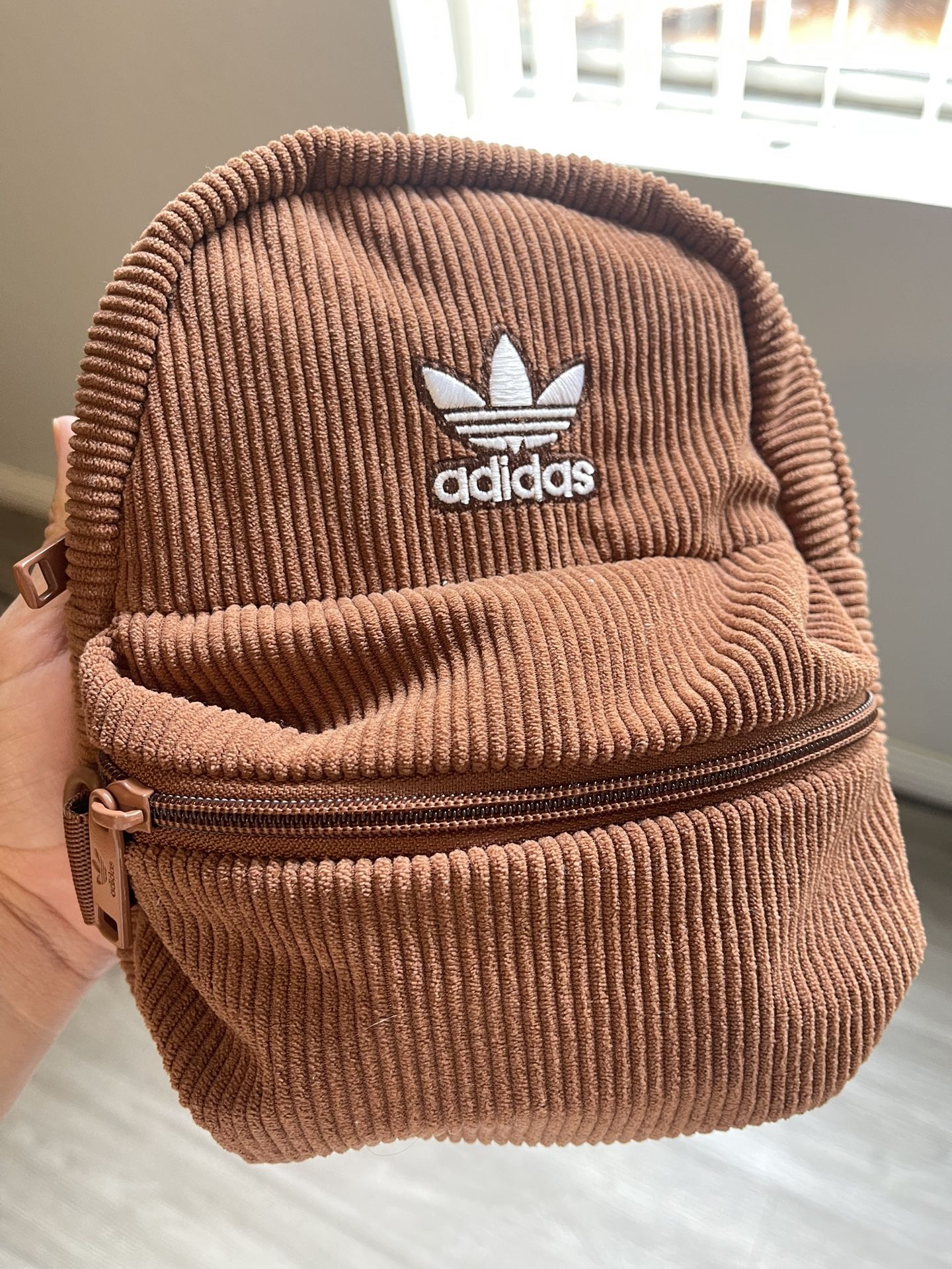 Adidas Brown Mini Backpack 