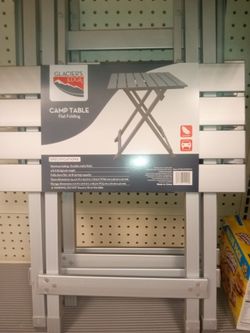 Glacier's Edge Flat Folding Camp Table