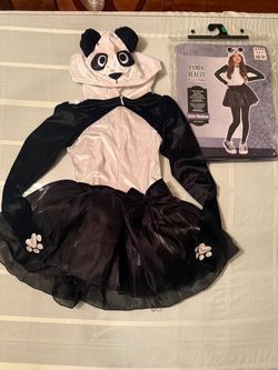 Panda Beauty Child Medium Halloween Costume