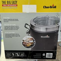 Char Boil Oil-less Turkey Fryer. - Brand new