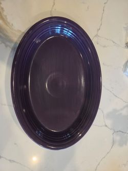 Fiesta Mulberry is serving platter