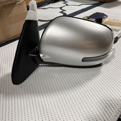 BFMSAZEA Mitsubishi Outlander 2013-2020 Car Rearview Mirror Assembly Accessories Auto Side Mirror Reflector Led Turn Signal Lights(Left-02)